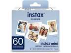 Fujifilm Instax Mini Instant Film Value Pack 60 Photos New