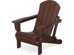 SERWALL Adirondack Chair for Patio Garden (Folding Coffee)