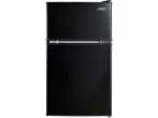 Two Door Compact Refrigerator with Freezer 3.2 Cu ft