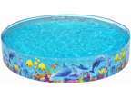 Play Day 8' X 8' Multicolor round Kiddie Pool