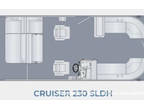 2023 Harris 230 Cruiser SLDH Tri-Toon