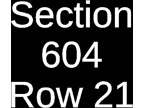 4 Tickets Tennessee Titans @ New Orleans Saints 9/10/23 New
