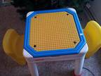 Lego Play Table w/2 chairs