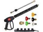 M MINGLE Replacement Pressure Washer Gun with Extension Wand