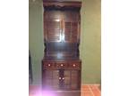 Ethan Allen Dark Pine Hutch