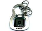 NOS Canon Cameras Branded Key Clasp Locking Keychain - New