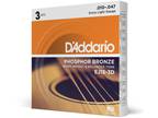 DADDARIO Acoustic Guitar Strings EXTRA LIGHT 10-47 Phosphor