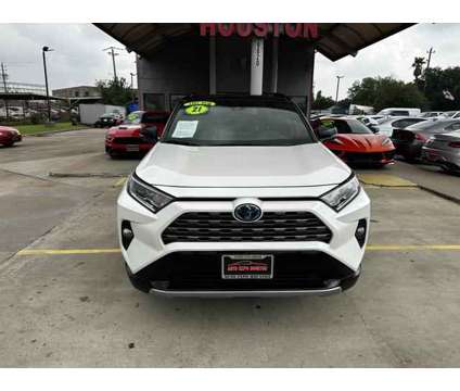 2021 Toyota RAV4 Hybrid for sale is a White 2021 Toyota RAV4 Hybrid Hybrid in Houston TX