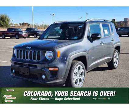 2023 Jeep Renegade Limited is a Grey 2023 Jeep Renegade Limited Car for Sale in Denver CO