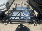 2010 Kendon 10' Motorcycle Trailer Dual Ride Holds 2 Bikes Great Tires