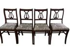 Set of 4 Harp Back Chairs