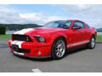 2007 Ford Mustang Base 2dr Coupe 2007 Ford Shelby GT500, Red with 6605 Miles