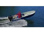 2022 MirroCraft (BOAT ONLY) Utility V Tiller 4650S Deep Fisherman 20T -Blue Boat