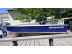 2022 MirroCraft (BOAT ONLY) Utility V Tiller 4650O Outfitter 20T -Blue Boat for