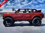 2022 Ford Bronco V6 BAYSHORE CUSTOM LITFED LEATHER 37"S FUEL DV8 - Plant