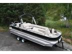 Triple tube- 2022 24 ft pontoon boat with 150 hp and trailer