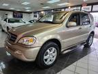 2002 Mercedes-Benz M-Class ML 500 4DR SUV AWD