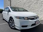 2010 Honda Civic LX-S Sedan AT White,