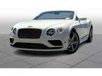Used 2017 Bentley Continental Convertible