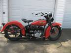 1934 Harley-Davidson Touring HARLEY-DAVIDSON 1934 VLD SPORT