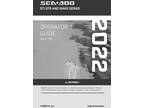 Sea-Doo Owners Manual Book 2022 GTI 90 & 2022 GTI 130
