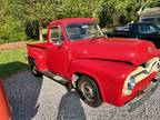 1955 Ford F1 Red