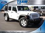 2017 Jeep Wrangler Unlimited White, 105K miles