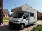 Fiat Ducato Motorhome fixed double bed 4 berth