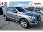 2013 Mercedes-Benz ML 350 Blue TEC SUV