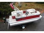 ELECTRIC POWERED PONTOON New 17 ft electric pontoon boat