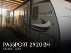 Keystone Passport 2920 BH Travel Trailer 2016 - Opportunity!