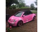 Pink beetle convertible tdi