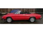 Alfa Romeo Spider 2.0 1983 RHD Chrome Bumper