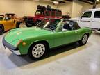 1971 Porsche 914 Targa in Willow Green with Plaid