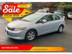 2012 Honda Civic Natural Gas w/Navi 4dr Sedan