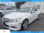 2011 Mercedes-Benz E-Class E 550 Convertible 2D