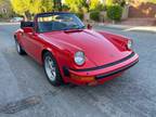 1982 Porsche 911 Convertible Red