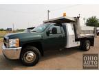 2013 Chevrolet Silverado 3500HD Work Truck 4x4 V8 Aluminum Dump Bed 67K LOW