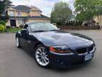 2003 BMW Z4 2.5 2003 BMW Z4 Convertible Blue RWD Manual 2.5