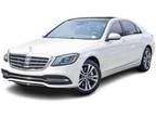 2020 Mercedes-Benz S Class White, 27K miles