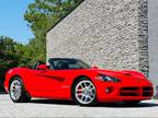 2004 Dodge Viper SRT-10 38K MILES MANUAL TRANS CONVERTIBLE RED & BLACK INTERIOR