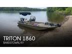 18 foot Triton Utility 1860 MVX Sportsman