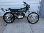 1973 Yamaha DT250 1974 Yamaha DT250 Enduro Motorcycle Green