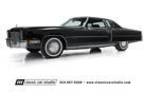 1972 Cadillac Eldorado A triple black, 3-owner car with just over 21,000