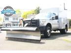 2015 Ford F-350 Super Duty Full Walk In Knapheide Box & SS Snow Plow