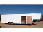 8.5 x 36 36ft Enclosed Cargo Racing Motorcycle Show Car Hauler Moving Trailer