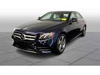 Used 2018 Mercedes-Benz E-Class 4MATIC Sedan