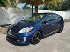 2013 Toyota Prius Hybrid FOUR Dlx Solar Sunroof Pkg Leather P Seat Navigatio.