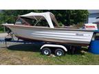 Vintage Wooden 1967 Thompson 18' Sea Lancer powered by 55hp Homelite 4-stroke