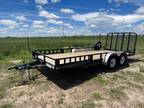 2019 PJ Car Hauler Trailer 18x7 beautiful ATV UTV